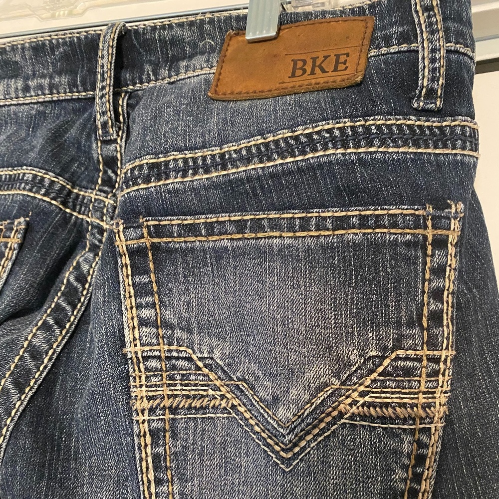 BKE Carter Men's Denim Jeans Bootleg 31R Like New